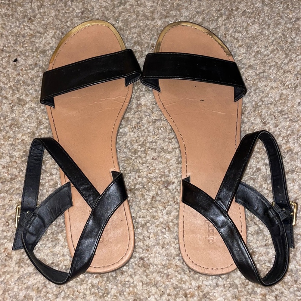 Black sandals